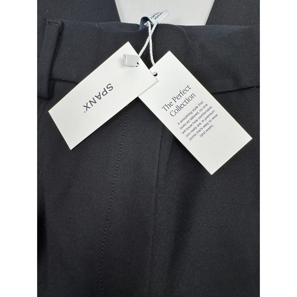 Spanx The Perfect Collection Ponte Barrel Pant Classic Black 21171R Size M NEW - Picture 5 of 9